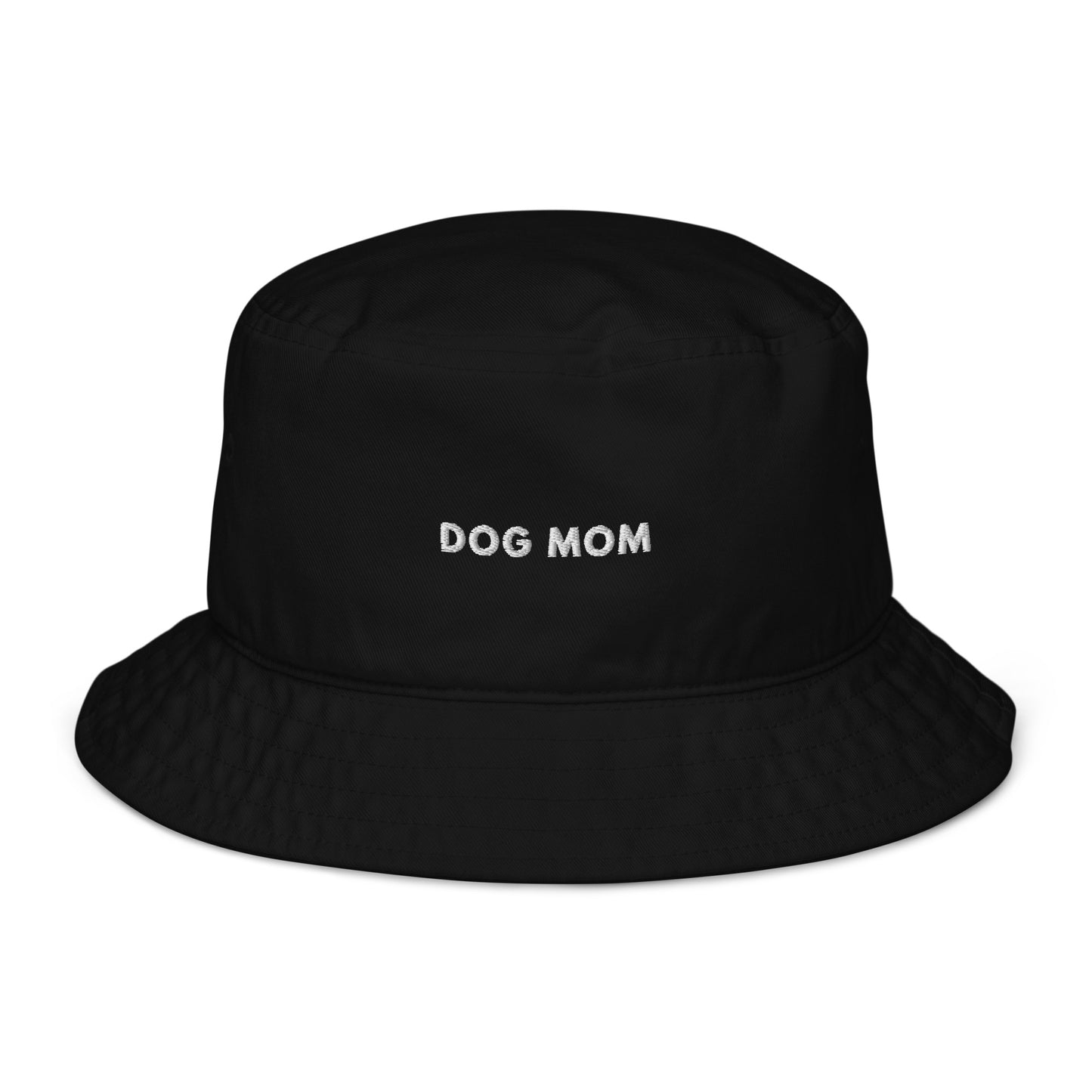 Dog Mom Bucket Hat - Premium Embroidered Organic Cotton