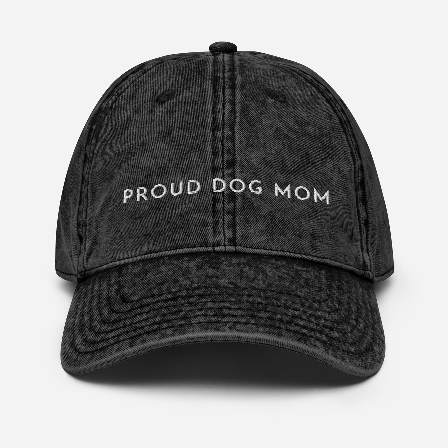 Proud Dog Mom - Vintage Cotton Cap