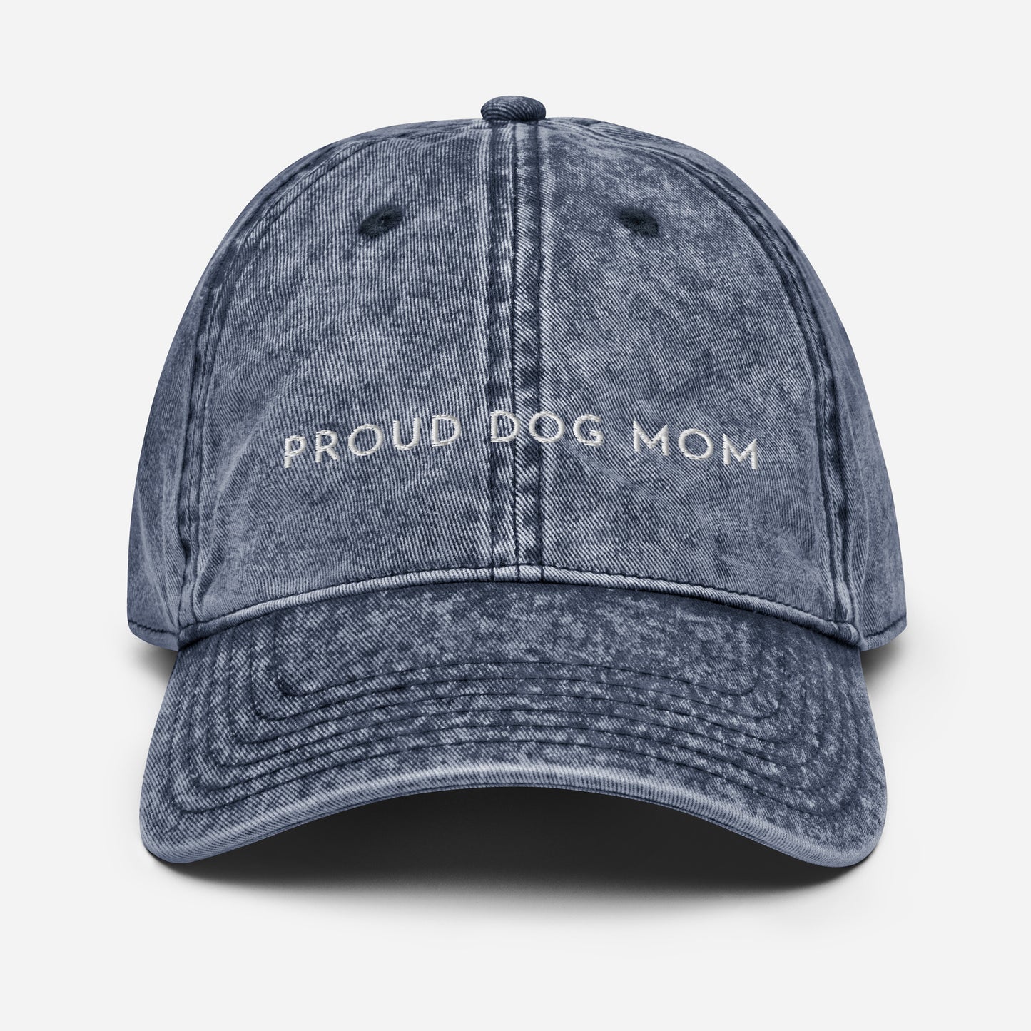 Proud Dog Mom - Vintage Cotton Cap