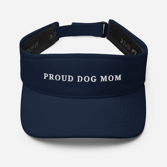 dog mom visor for sunny days Front 